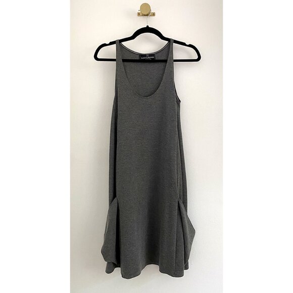 Elisa C-Rossow Minimalist Grey Jersey Dress – Size S - Picture 2 of 7